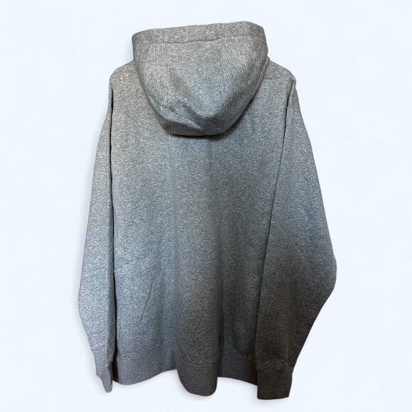 Nike Men's Sportswear Club Pullover Hoodie CJ1611-063 Gray Size M - Picture 6 of 10